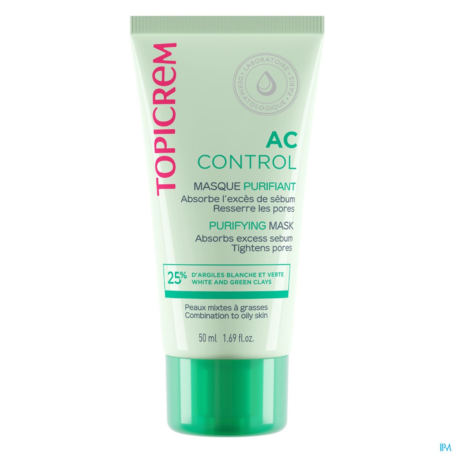 Topicrem AC Control Zuiverend Masker 50 Ml - Topicrem