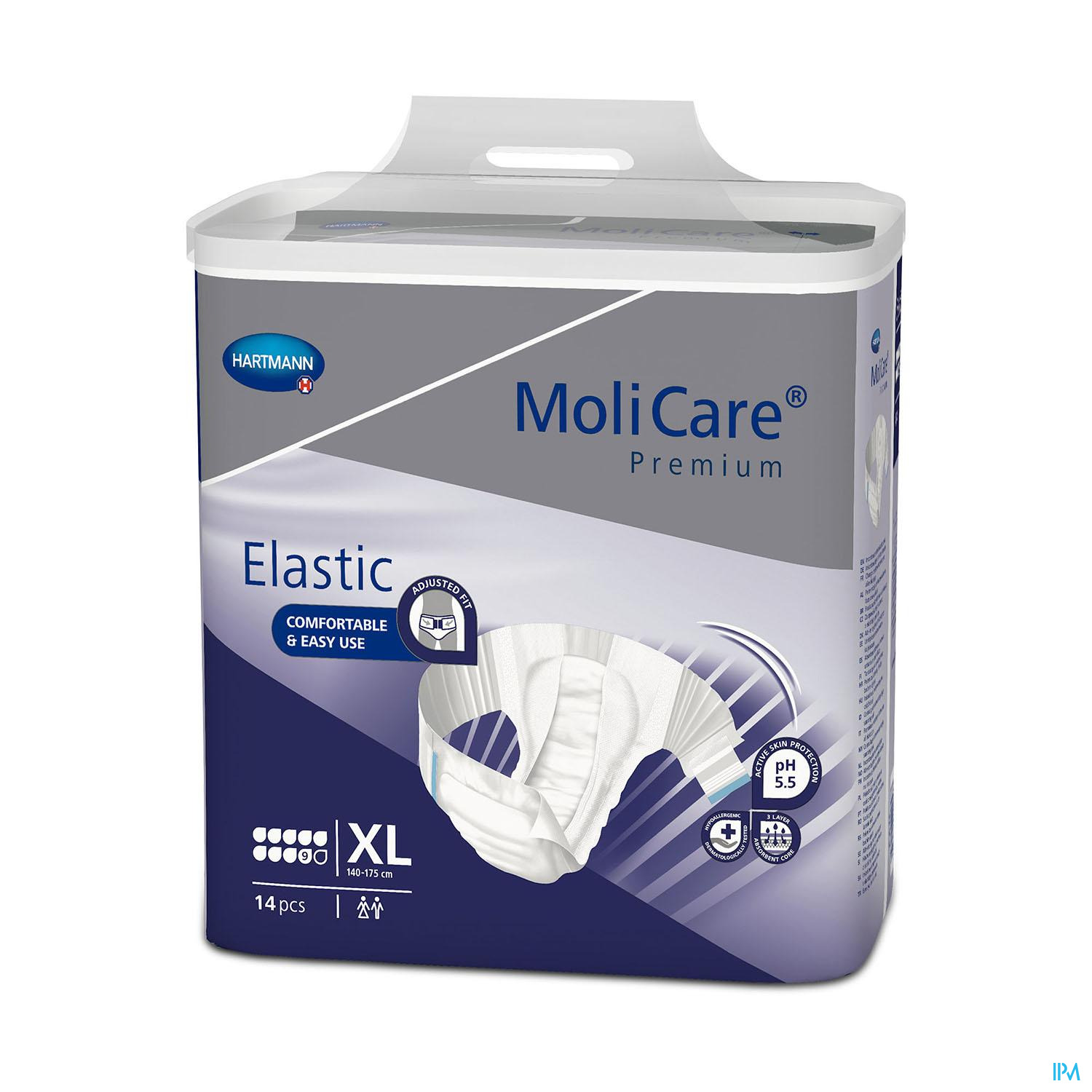 Molicare Premium Elastic Maxi 9 Druppels Xl 14 Stuks - Hartmann