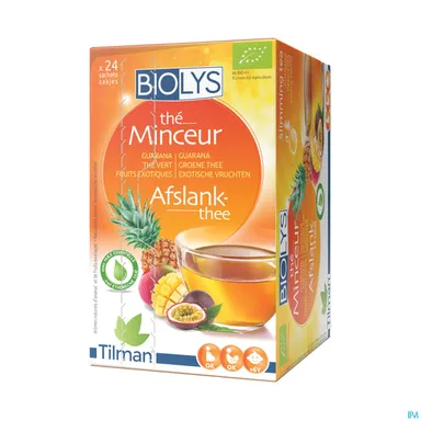 Biolys Guarana Groene Thee Exotisch Fruit 24 Zakjes