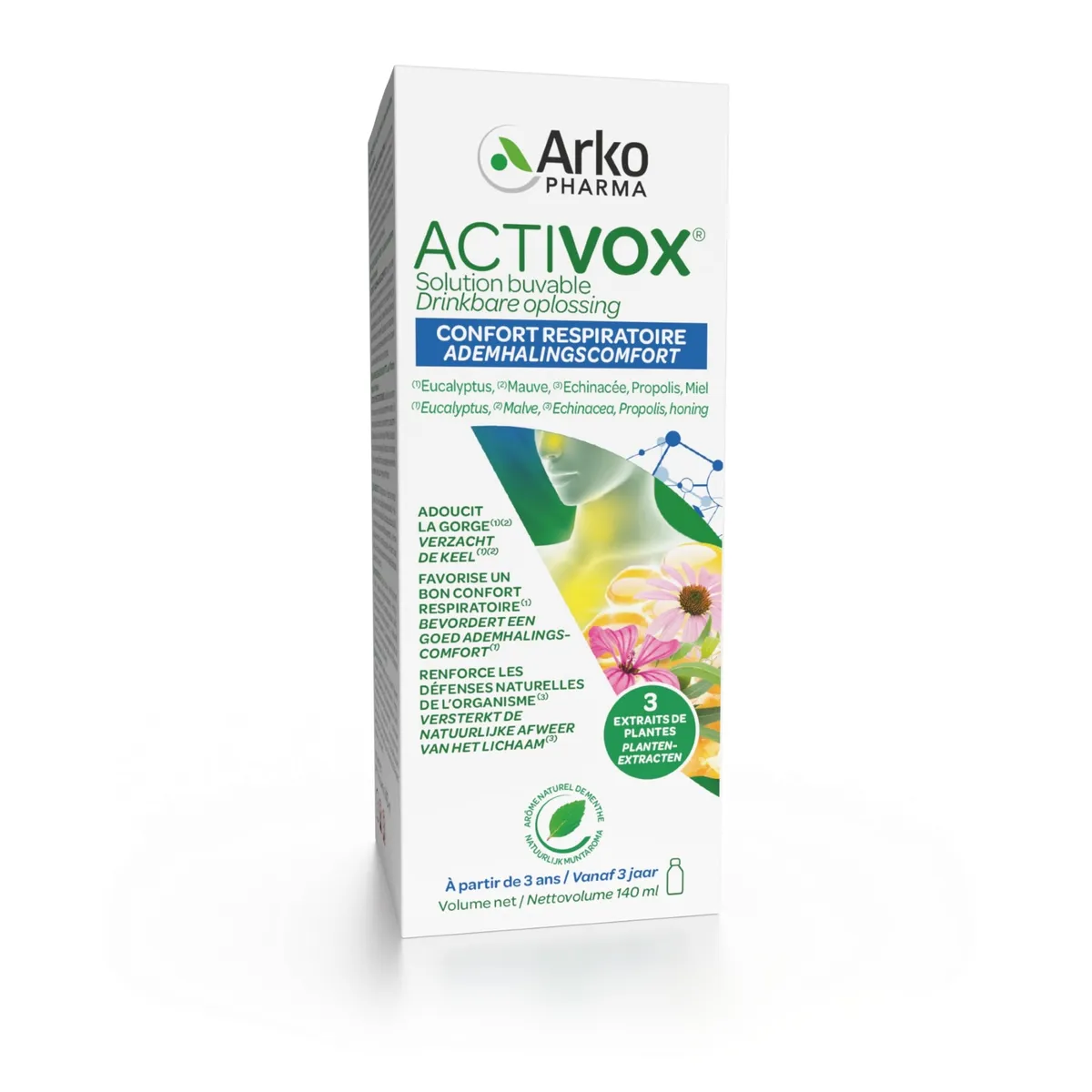 Activox Sirop Aux Herbes 140ml