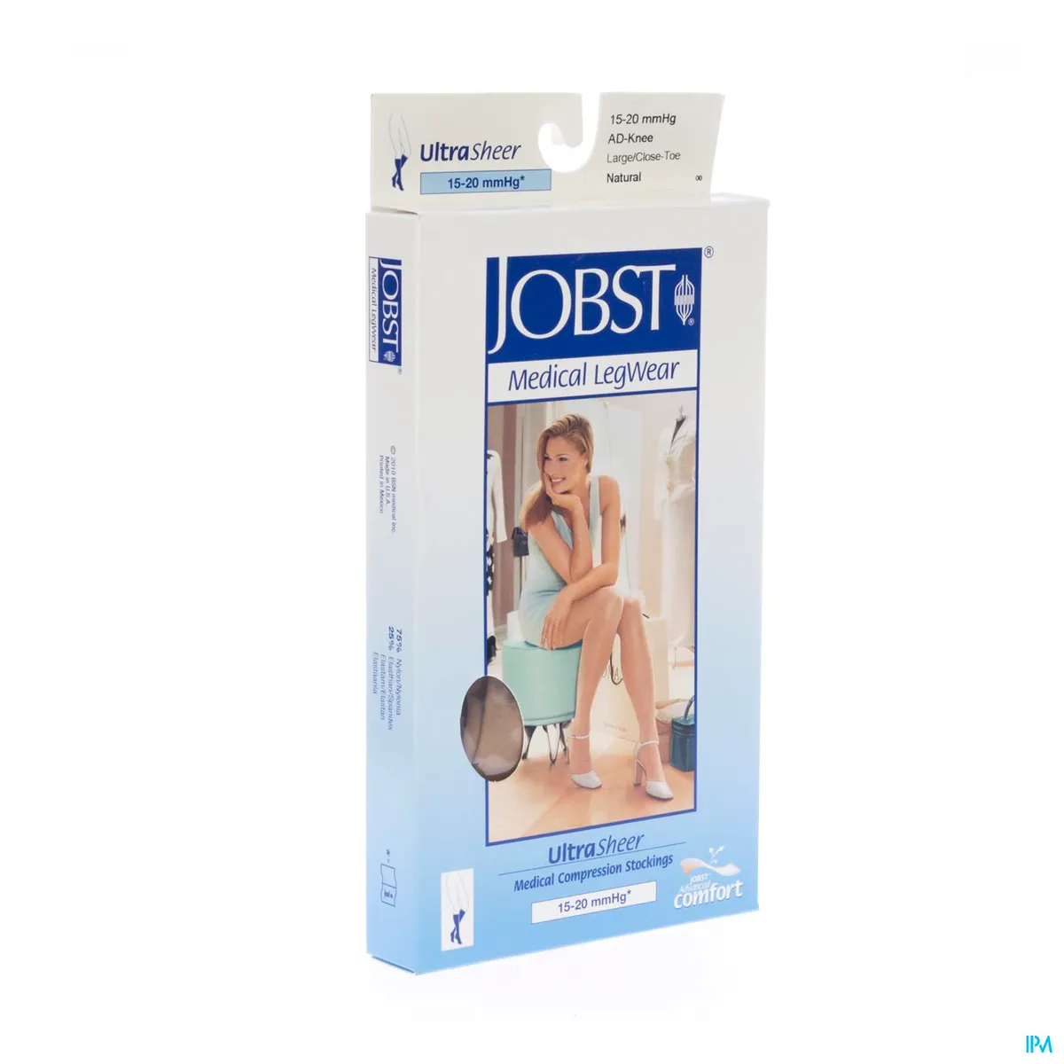Jobst Ultrasheer Comf.c1 Bas Cuisse Natural L