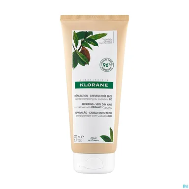 Klorane Bio Cupuaçu Herstellende Conditioner Regenererend & Ontwarrend 200Ml