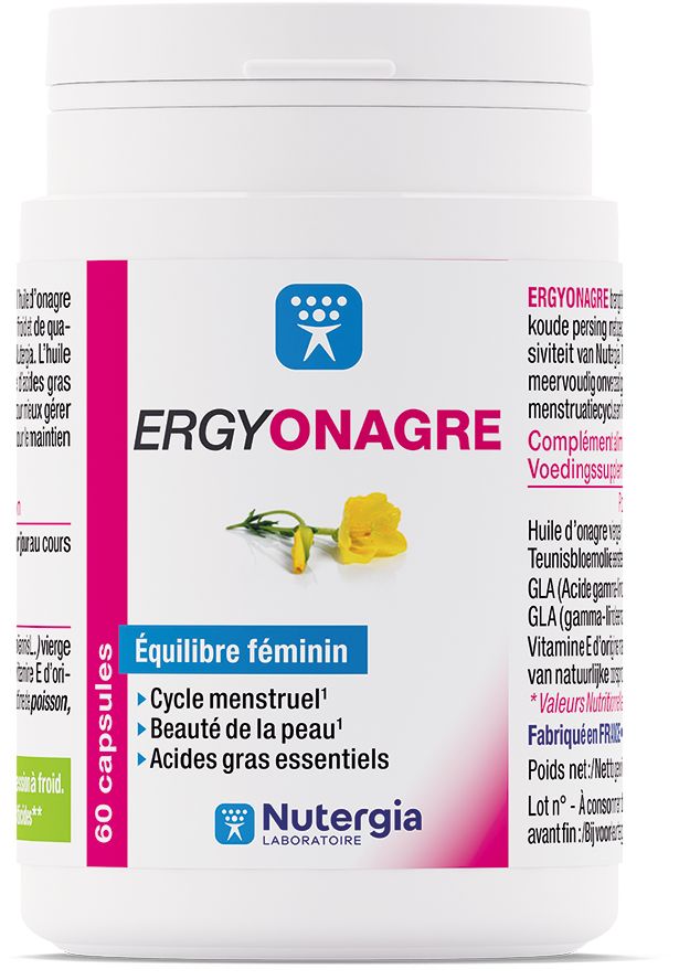 Nutergia Ergyonagre 60 Capsules - Nutergia