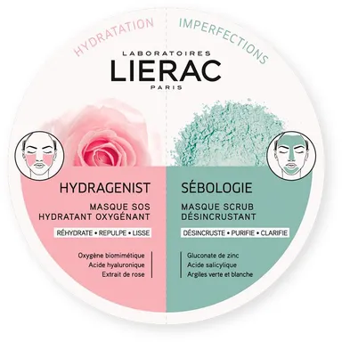Lierac Masker Duo Hydragenist + Sebologie 2 x 6 ml