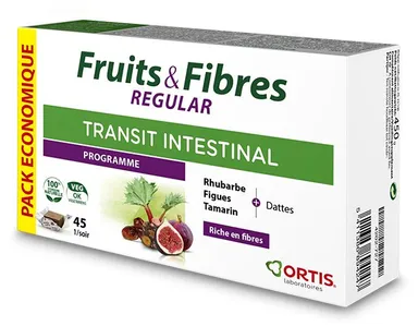 Ortis Fruits & Fibres Regular Ecopack 45 Cubes