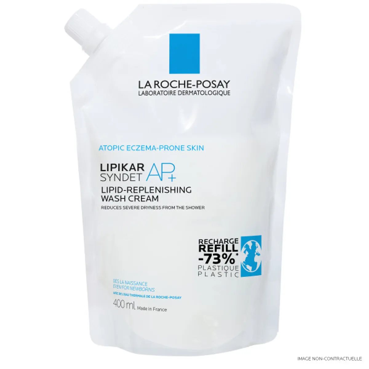 La Roche-Posay Lipikar Syndet AP+ Gel-Crème Nettoyant Anti-Irritations Recharge 400ml