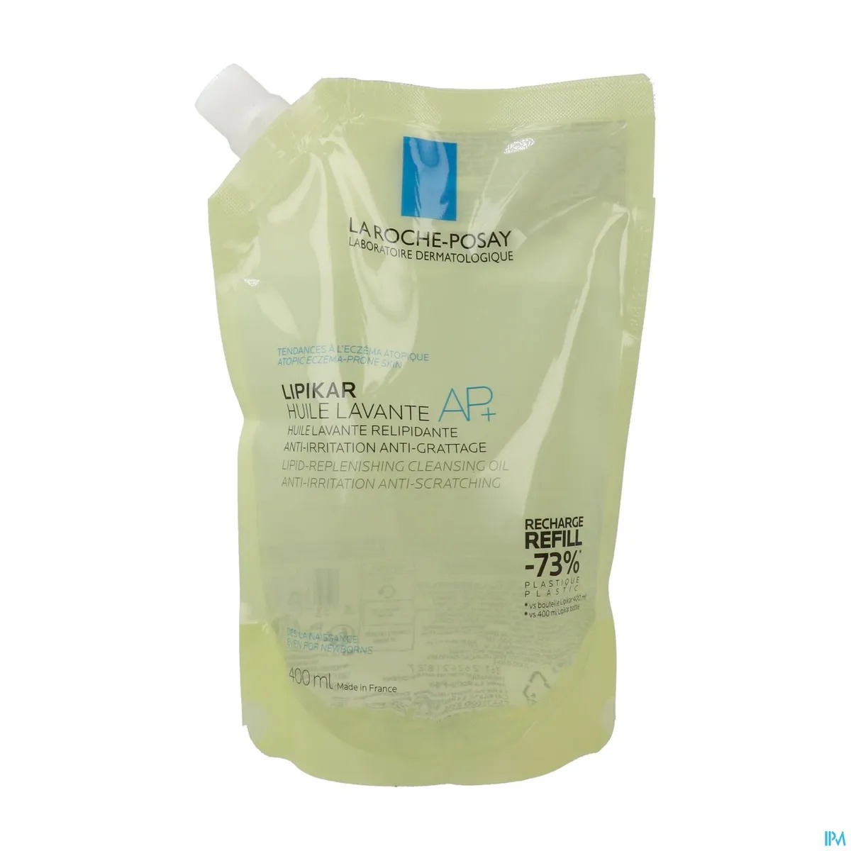 La Roche-Posay Lipikar Wasolie AP+ Navulling 400ml