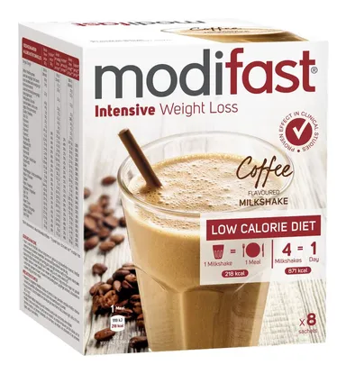 Modifast Intensive Milkshake Cafe 8x55g