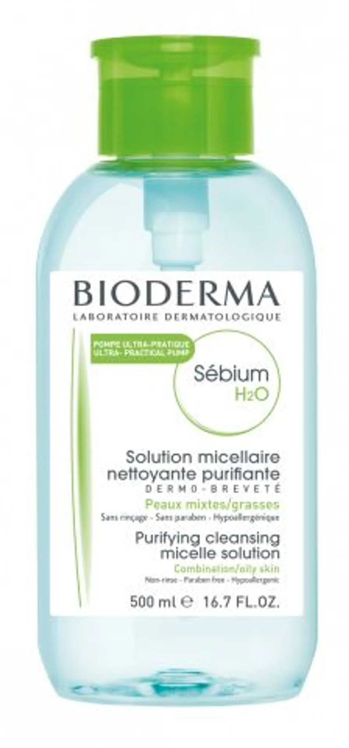 Bioderma Sébium H20 solution Micellaire 500ml