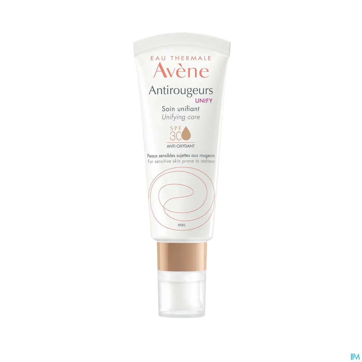 Avène Antiroodheid Unify SPF 30 Getinte Crème 40 ml