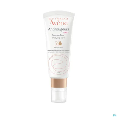 Avène Antiroodheid Unify SPF 30 Getinte Crème 40 ml
