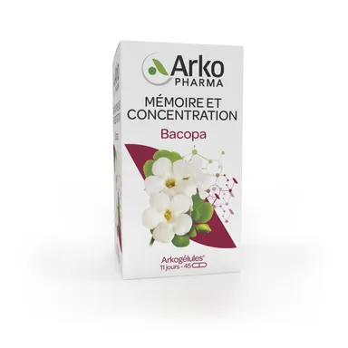 ArkoGélules Bacopa 45 Gélules Végétales