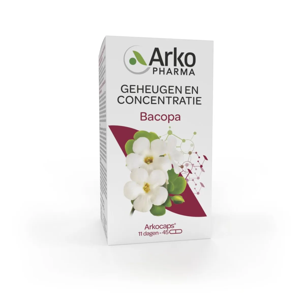 Arkocaps Bacopa 45 Plantaardige Capsules
