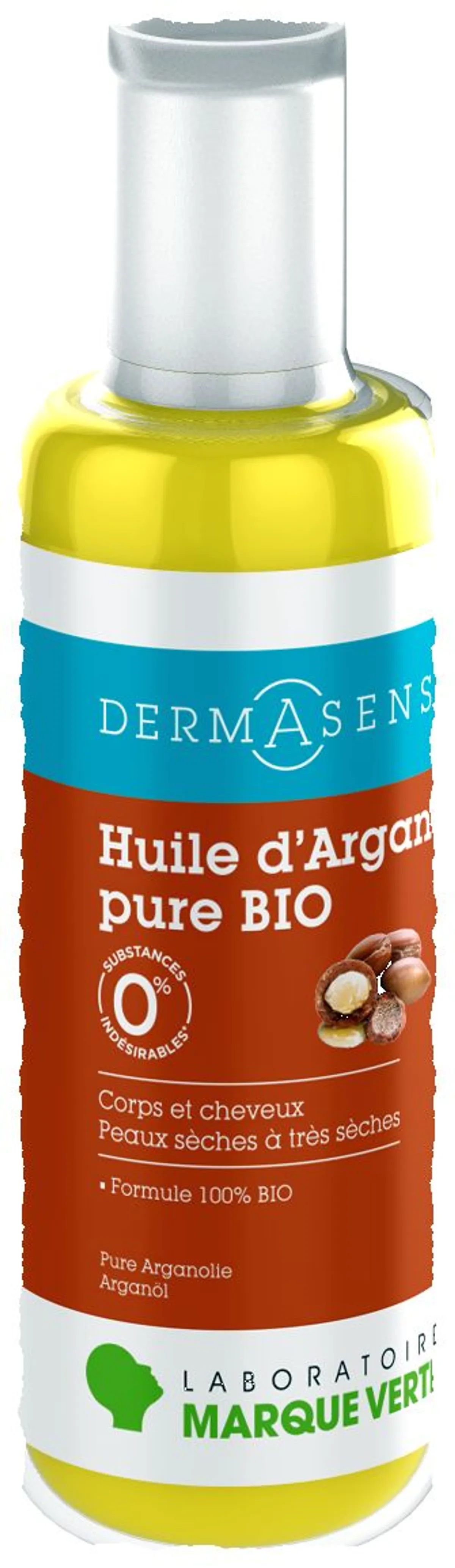 Marque V Dermasens Huile Argan Pure Bio 50ml