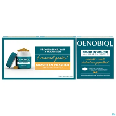 Oenobiol Kracht en Vitaliteit 3x60 Capsules