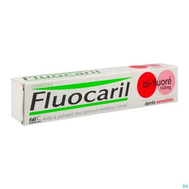 Fluocaril Bi-fluoré 145mg Gevoelige Tanden 75ml (Nieuwe Formule)