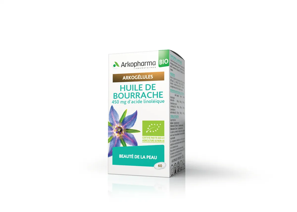 ArkoGélules Huile De Bourrache 60 Gélules