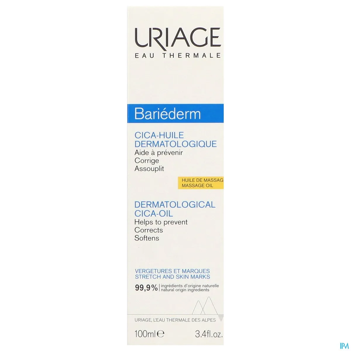 Uriage Bariederm Cica Huile Dermatologique 100ML Nouvelle Formule