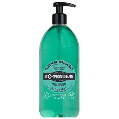 Le Comptoir du Bain Vloeibare Marseillezeep Aloë 1 L