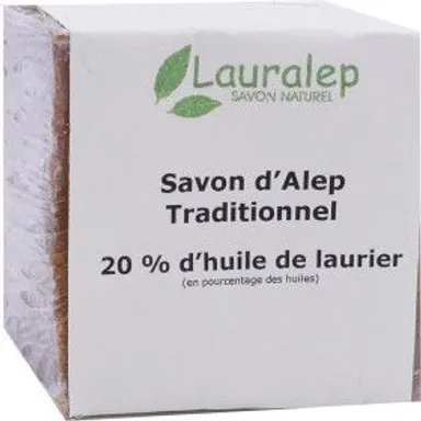 Lauralep Traditionele Aleppo Zeep 20% Laurierolie 200g