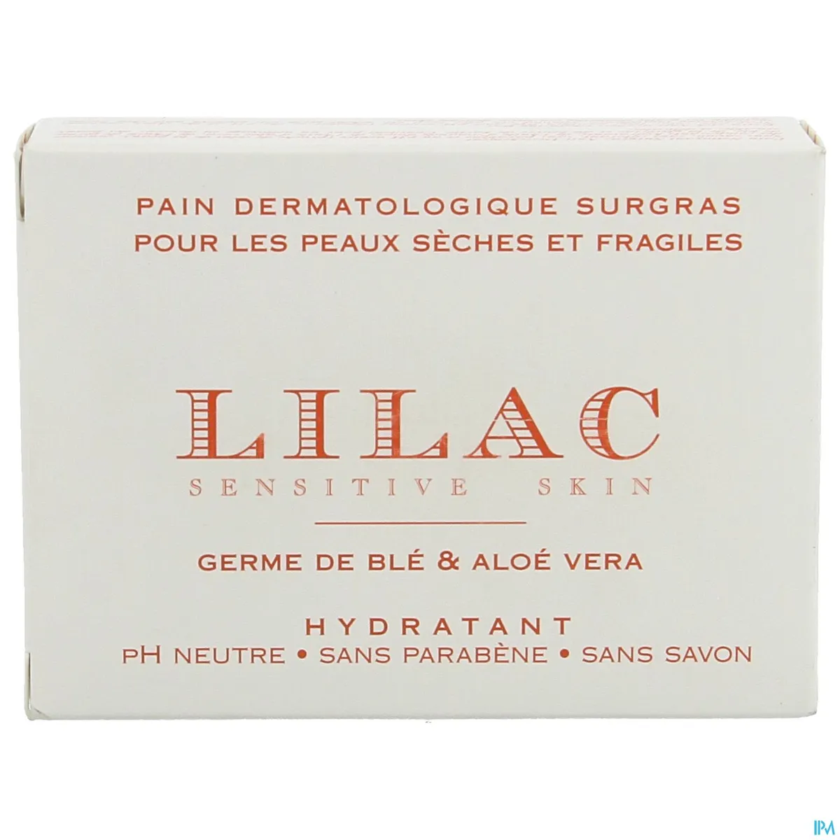 Lilac Pain Dermatologique Peau Sèche Et Fragile 100g