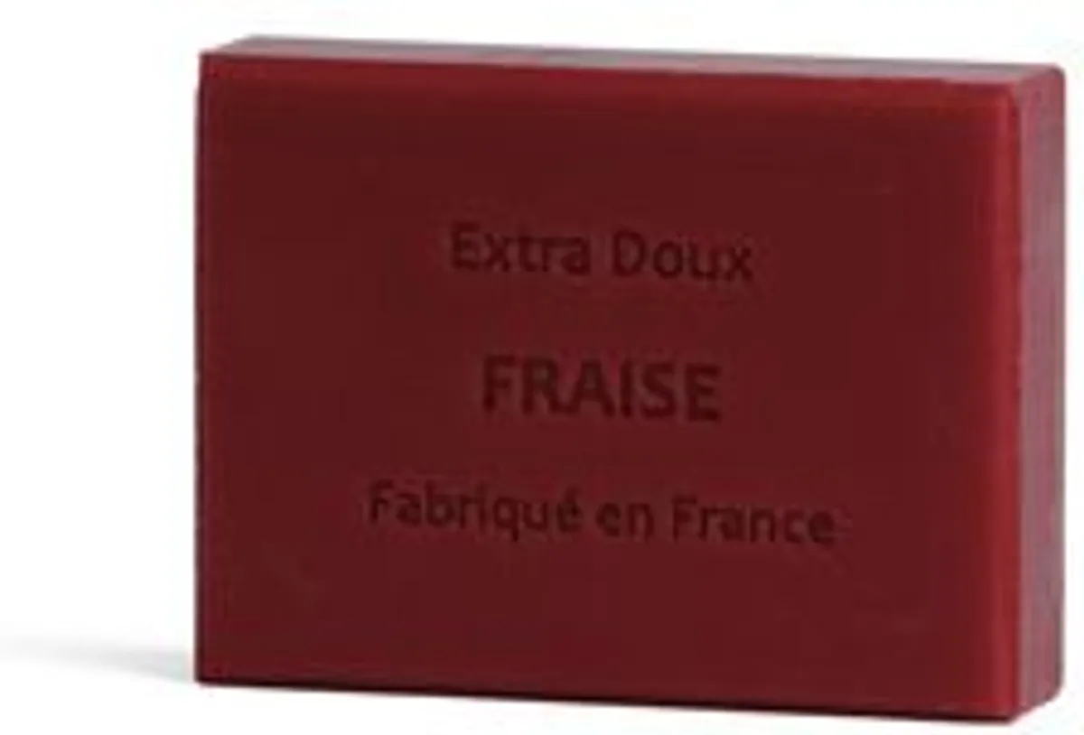 Du Monde A La Provence Rechthoekig Zeepblok aardbei 100 g
