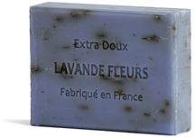 Du Monde A La Provence Rechthoekig Zeepblok Lavendel Bloemen 100 G - Du monde à la provence