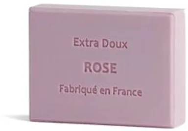 Du Monde À La Provence Rechthoekig Zeepblok Roos 100 g