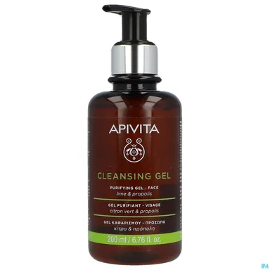 Apivita Zuiverende Reinigingsgel Gezicht 200 ml