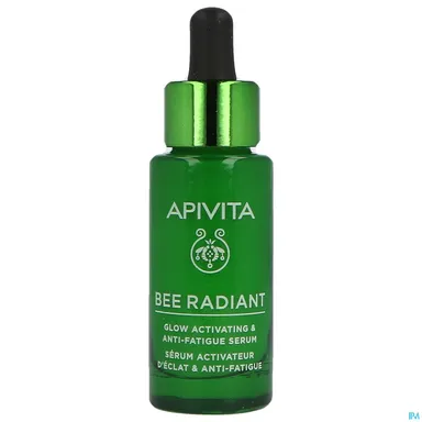 Apivita Bee Radiant Serum Glansactiverend en Anti-Vermoeidheid 30 ml