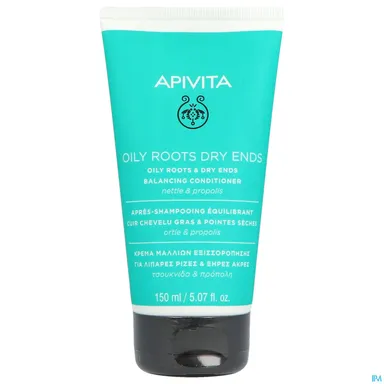 Apivita Shampoo Vette Wortels Droge Punten 150 ml