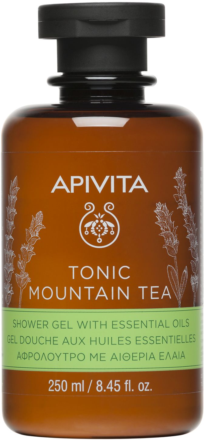Apivita Douchegel met Essentiële Oliën Tonic Mountain Tea 250 ml - Apivita