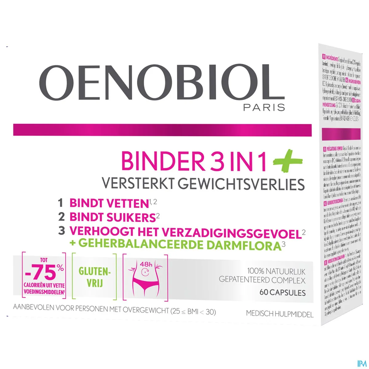 Oenobiol Binder 3-in-1 60 Capsules