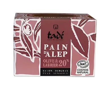 Tadé Savon d'Alep 20% Certifié Cosmos Natural 190g