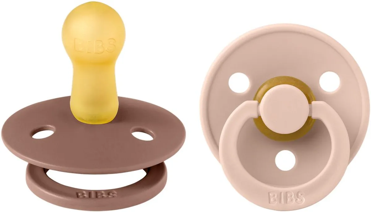 Bibs 2 Tetine Duo Woodchuck Blush