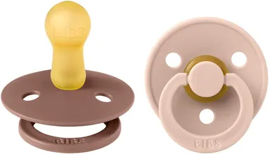 Bibs 2 Tetine Duo Woodchuck Blush