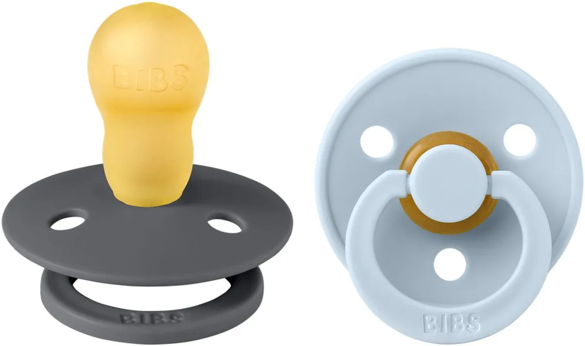 Bibs 3 Tetine Duo Iron Baby Blue