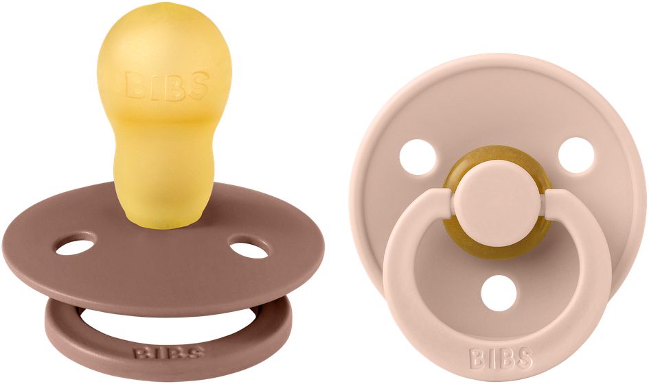 Bibs 3 Fopspeen Duo Woodchuck Blush - BIBS