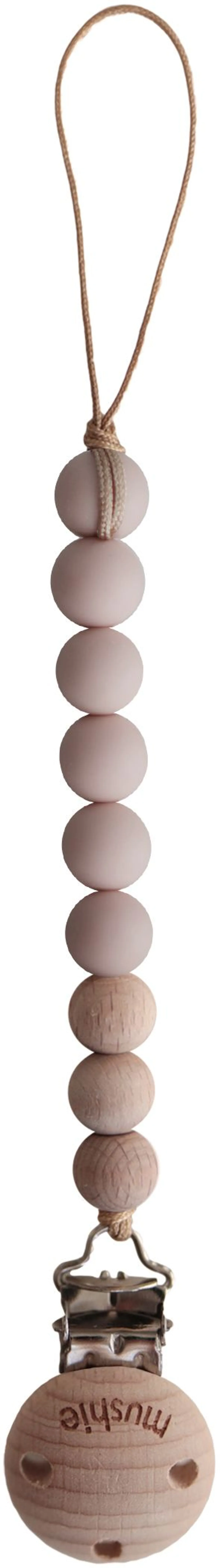 Mushie Attache Tetine Blush