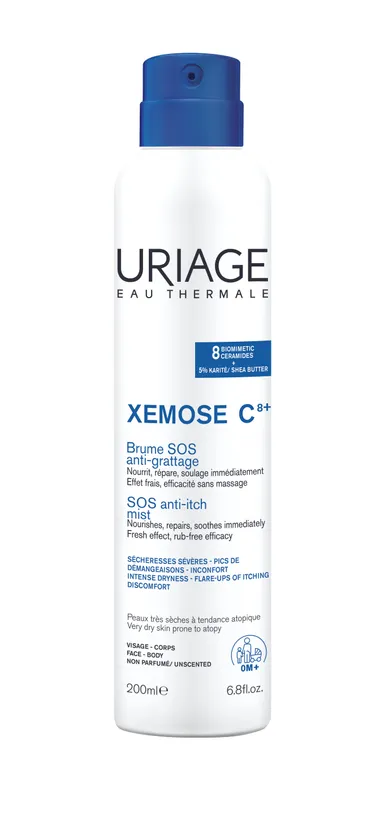 Uriage Xémose C8+ Brume SOS Anti-Grattage 200ml
