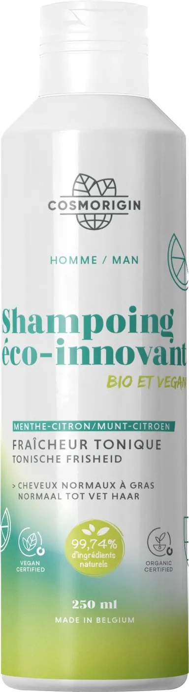 Cosmorigin Shampoing Menthe-Citron 250ml