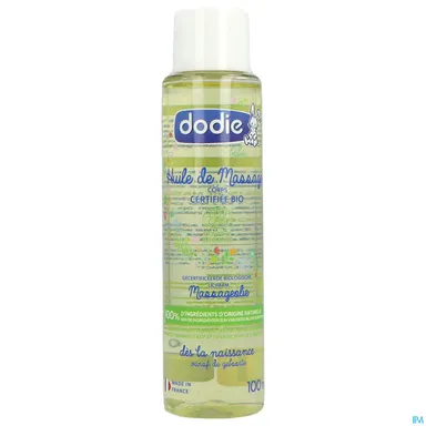 Dodie Huile de Massage Bébé Bio 100ml