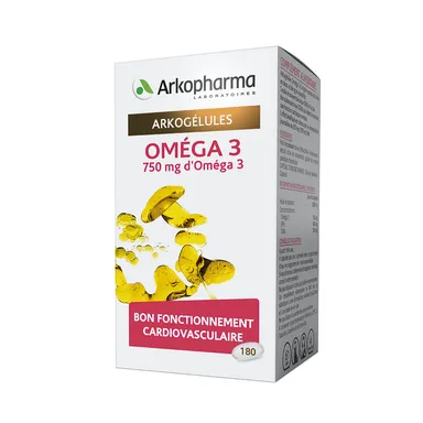 ArkoGélules Omega 3 Origine Marine 180 Gélules