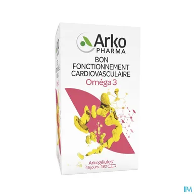 ArkoGélules Omega 3 Origine Marine 180 Gélules