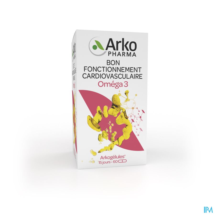 Arkocaps Omega 3 Origine Marine 60 Capsules