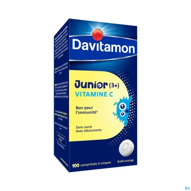 Davitamon Junior Vitamine C 100 Comprimes