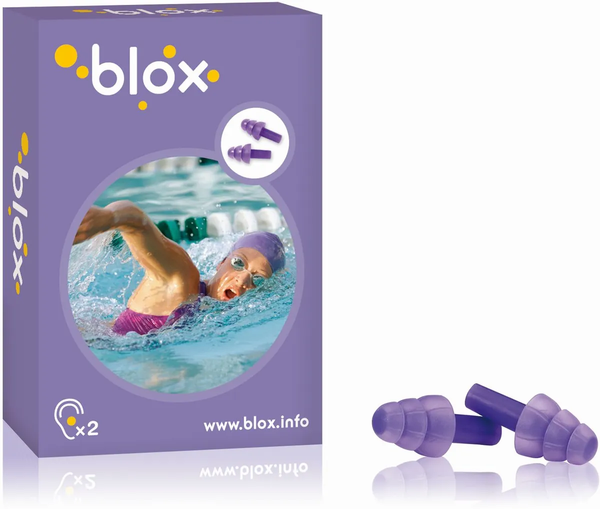 Blox Aquatique Adulte 1 Paire Protection Auditive