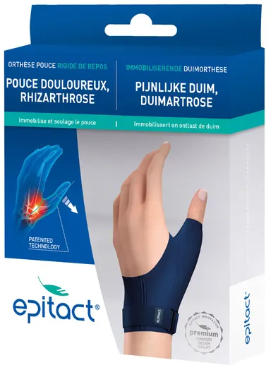Epitact Stijve Duimbrace Links M