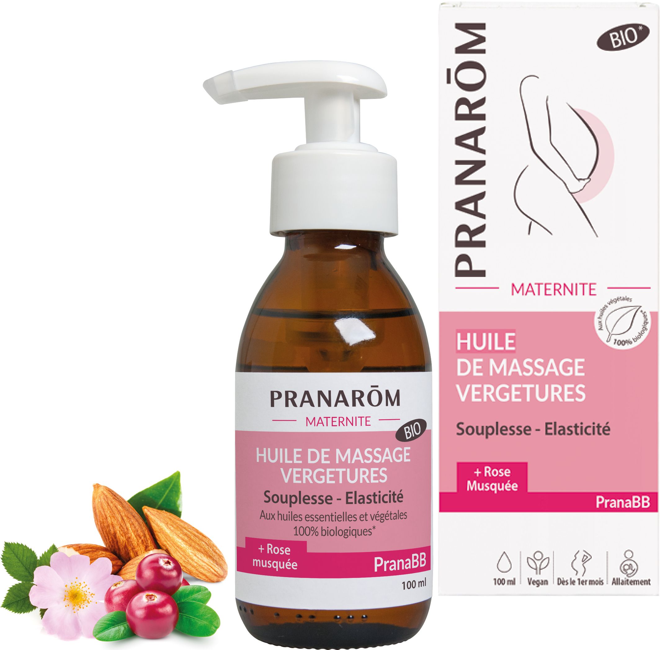 Pranarom Massageolie Striemen 100 ml - Pranarôm