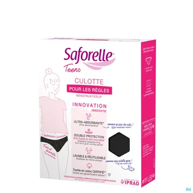 Saforelle Culotte Ultra Absorbante 1e Règles 12a